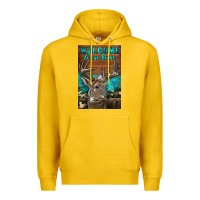 Lemon Western Buck Deer Garden Premium Hoodie - LillyAllenDesigns