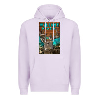 Lilac Western Buck Deer Garden Premium Hoodie - LillyAllenDesigns