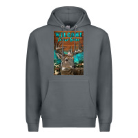 Rock Western Buck Deer Garden Premium Hoodie - LillyAllenDesigns