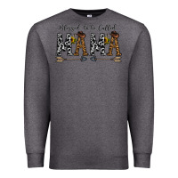 Charcoal Heather mama to be called mama Premium Sweatshirt - CowhideDigitalArt
