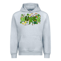Heather Grey st.patrick's day nurse Urban Hoodie - MaliasSmallBusiness