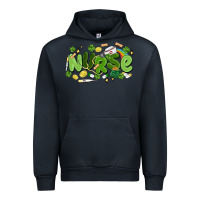 Navy st.patrick's day nurse Urban Hoodie - MaliasSmallBusiness