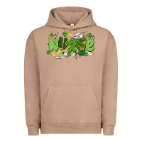 Pigment Burro st.patrick's day nurse Urban Hoodie - MaliasSmallBusiness