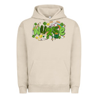 Pigment French Oak st.patrick's day nurse Urban Hoodie - MaliasSmallBusiness
