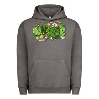 Pigment Tornado st.patrick's day nurse Urban Hoodie - MaliasSmallBusiness