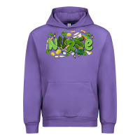 Tulip st.patrick's day nurse Urban Hoodie - MaliasSmallBusiness
