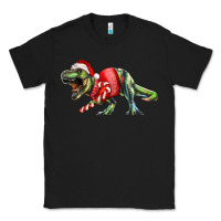 Black t rex christmas Classic Tee - RanaPortraitStore