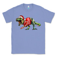 Colony Blue t rex christmas Classic Tee - RanaPortraitStore