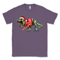 Lavender t rex christmas Classic Tee - RanaPortraitStore
