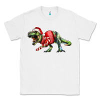 White t rex christmas Classic Tee - RanaPortraitStore