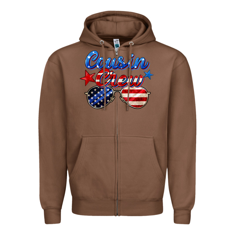 Cousin Crew Zipper Hoodie by Zillion Design Studio | Teevron