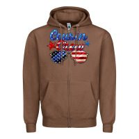 Chestnut cousin crew Zipper Hoodie - Zillion Design Studio