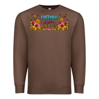 Chestnut caffeine before chaos 16oz libbey cup Premium Sweatshirt - HRA Design Shop
