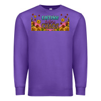 Purple caffeine before chaos 16oz libbey cup Premium Sweatshirt - HRA Design Shop