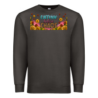 Smoke caffeine before chaos 16oz libbey cup Premium Sweatshirt - HRA Design Shop