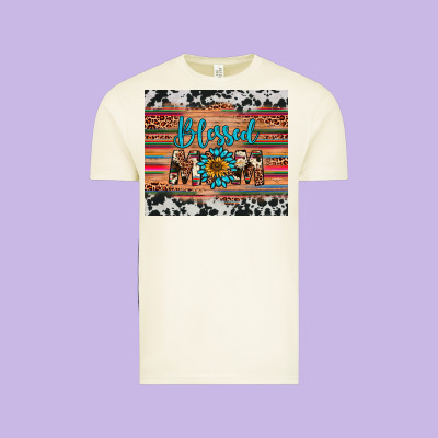 Blessed Mom Vintage Tee Designed By Artiststas