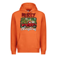 Carrot merry christmas truck Premium Hoodie - BarkalooDesign