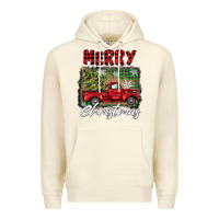Sandshell merry christmas truck Premium Hoodie - BarkalooDesign