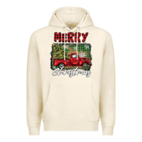Tofu merry christmas truck Premium Hoodie - BarkalooDesign