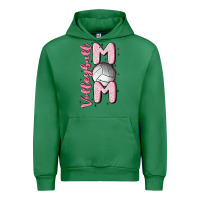 Emerald volleyball mom Urban Hoodie - MaliasSmallBusiness