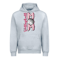 Heather Grey volleyball mom Urban Hoodie - MaliasSmallBusiness