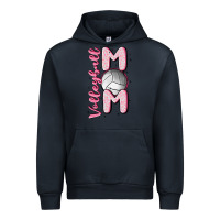 Navy volleyball mom Urban Hoodie - MaliasSmallBusiness