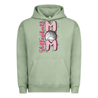 Pigment Oil Green volleyball mom Urban Hoodie - MaliasSmallBusiness