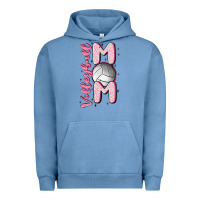 Pigment Pebble Blue volleyball mom Urban Hoodie - MaliasSmallBusiness