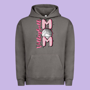 Volleyball Mom Urban Hoodie Designed By Maliassmallbusiness