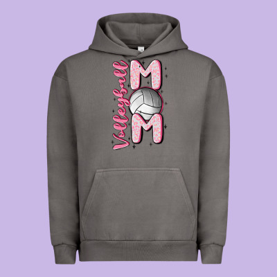 Volleyball Mom Urban Hoodie Designed By Maliassmallbusiness