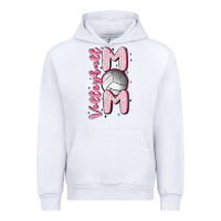 White volleyball mom Urban Hoodie - MaliasSmallBusiness