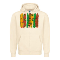 Sandshell black history brushstroke Zipper Hoodie - texasbilliewilder