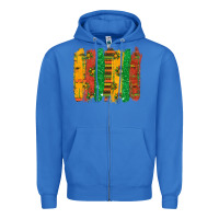 True Royal black history brushstroke Zipper Hoodie - texasbilliewilder