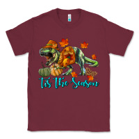 Burgundy t rex tis the season Classic Tee - RanaPortraitStore
