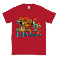 Red t rex tis the season Classic Tee - RanaPortraitStore