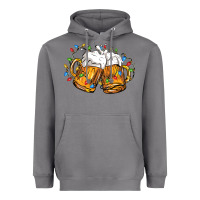 Storm beer with christmas lights Heavyweight Hoodie - FaDigitalArtStudio