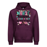 Mauve Wine nurse practitioner Urban Hoodie - MaliasSmallBusiness