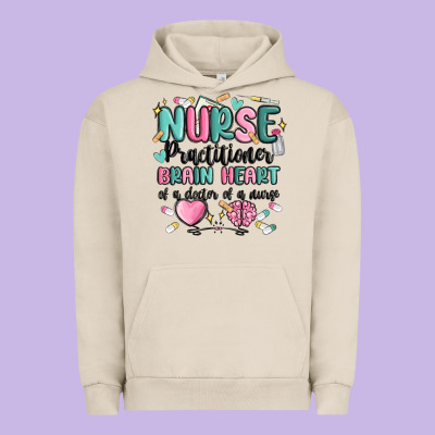 Nurse Practitioner Urban Hoodie Designed By Maliassmallbusiness