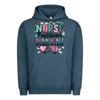 Pigment Midnight Navy nurse practitioner Urban Hoodie - MaliasSmallBusiness