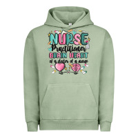 Pigment Oil Green nurse practitioner Urban Hoodie - MaliasSmallBusiness