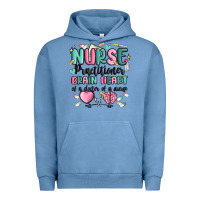 Pigment Pebble Blue nurse practitioner Urban Hoodie - MaliasSmallBusiness