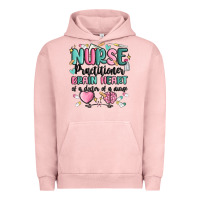 Pigment Salmon nurse practitioner Urban Hoodie - MaliasSmallBusiness