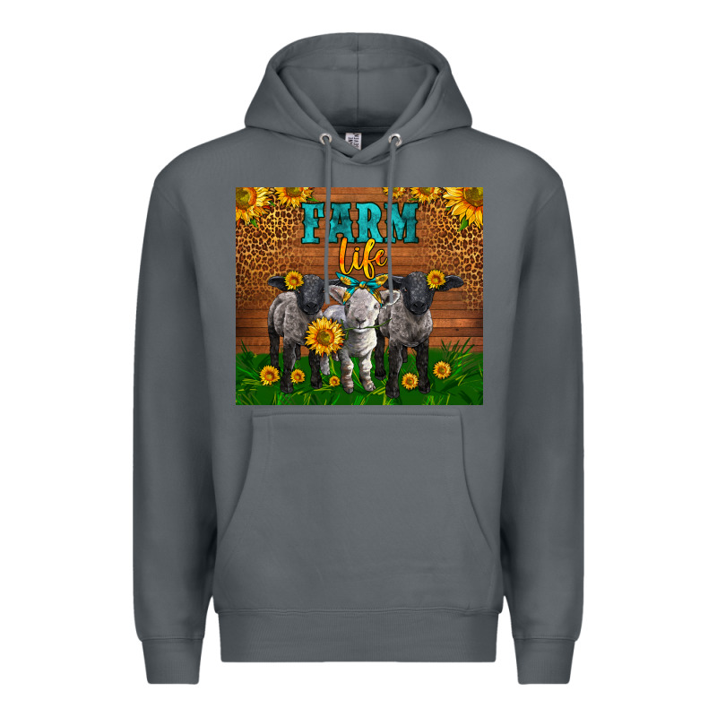 Western Baby Sheeps Farm Life Garden Premium Hoodie by LillyAllenDesigns | Teevron