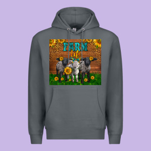 Western Baby Sheeps Farm Life Garden Premium Hoodie Designed By Lillyallendesigns