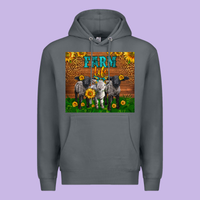 Western Baby Sheeps Farm Life Garden Premium Hoodie Designed By Lillyallendesigns
