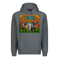 Rock Western Baby Sheeps Farm Life Garden Premium Hoodie - LillyAllenDesigns