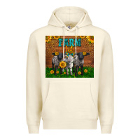 Sandshell Western Baby Sheeps Farm Life Garden Premium Hoodie - LillyAllenDesigns