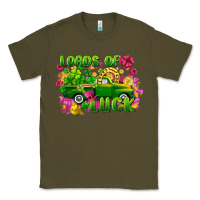 Army Green loads of luck Classic Tee - FaDigitalArtStudio