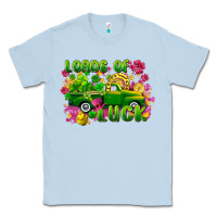 Dusty Blue loads of luck Classic Tee - FaDigitalArtStudio