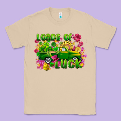 Loads Of Luck Classic Tee Designed By Fadigitalartstudio
